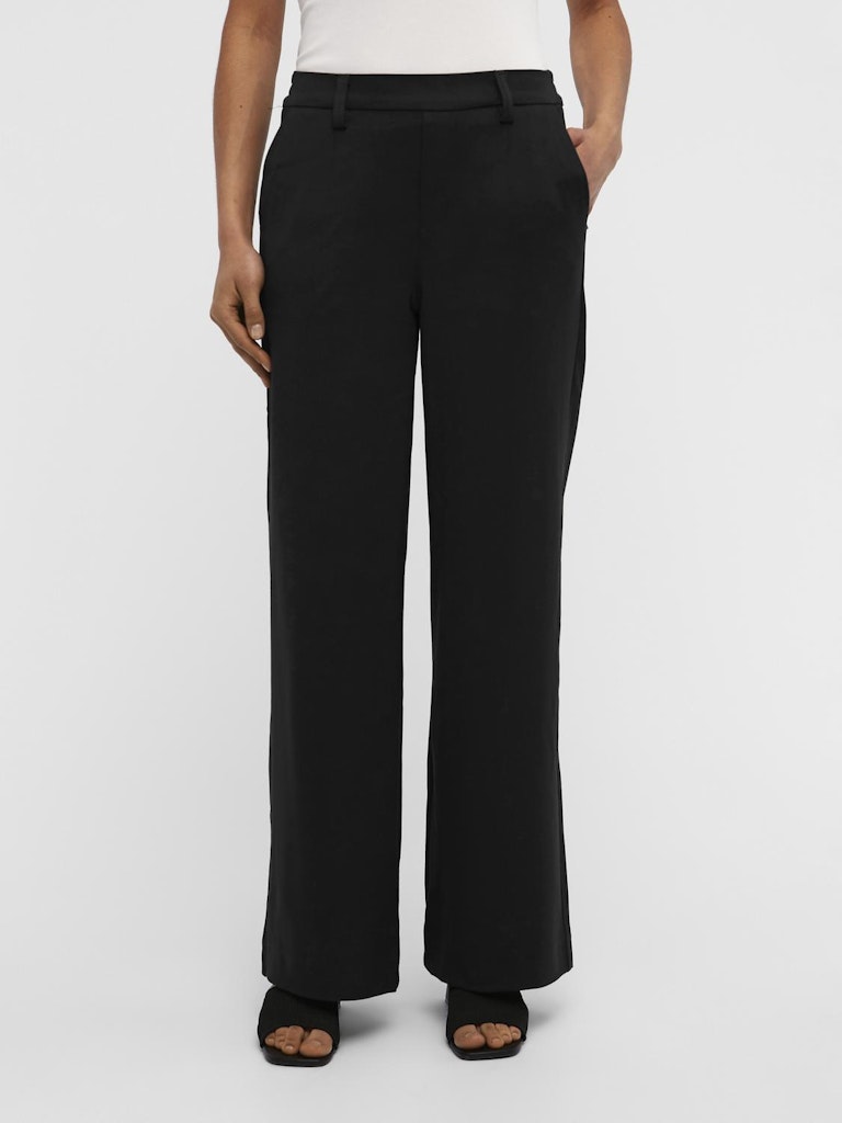 OBJLISA WIDE PANT - Black