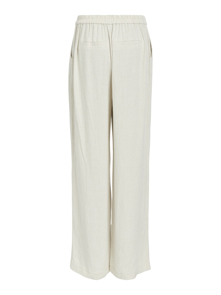 OBJSANNE ALINE WIDE PANT - Sandshell