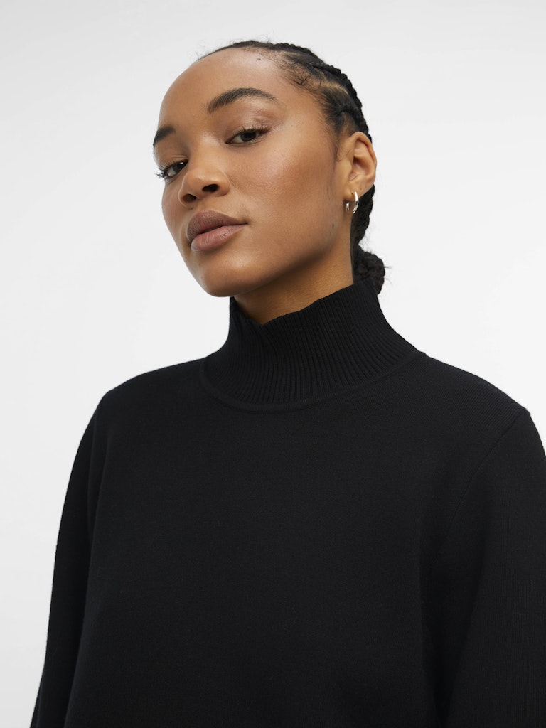 OBJREYNARD HIGH NECK - Black