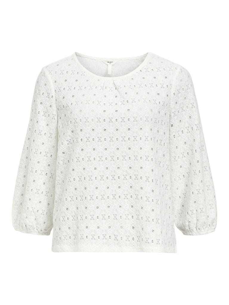 OBJLAILA 3/4 RE TOP - Cloud Dancer