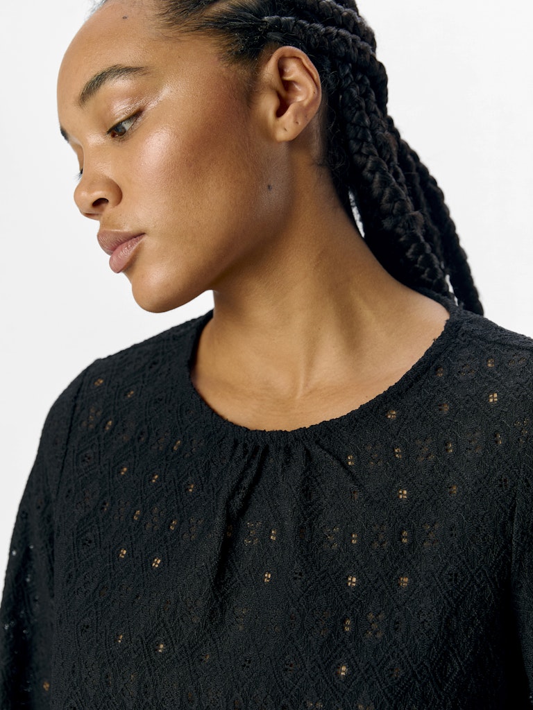 OBJLAILA 3/4 RE TOP - Black
