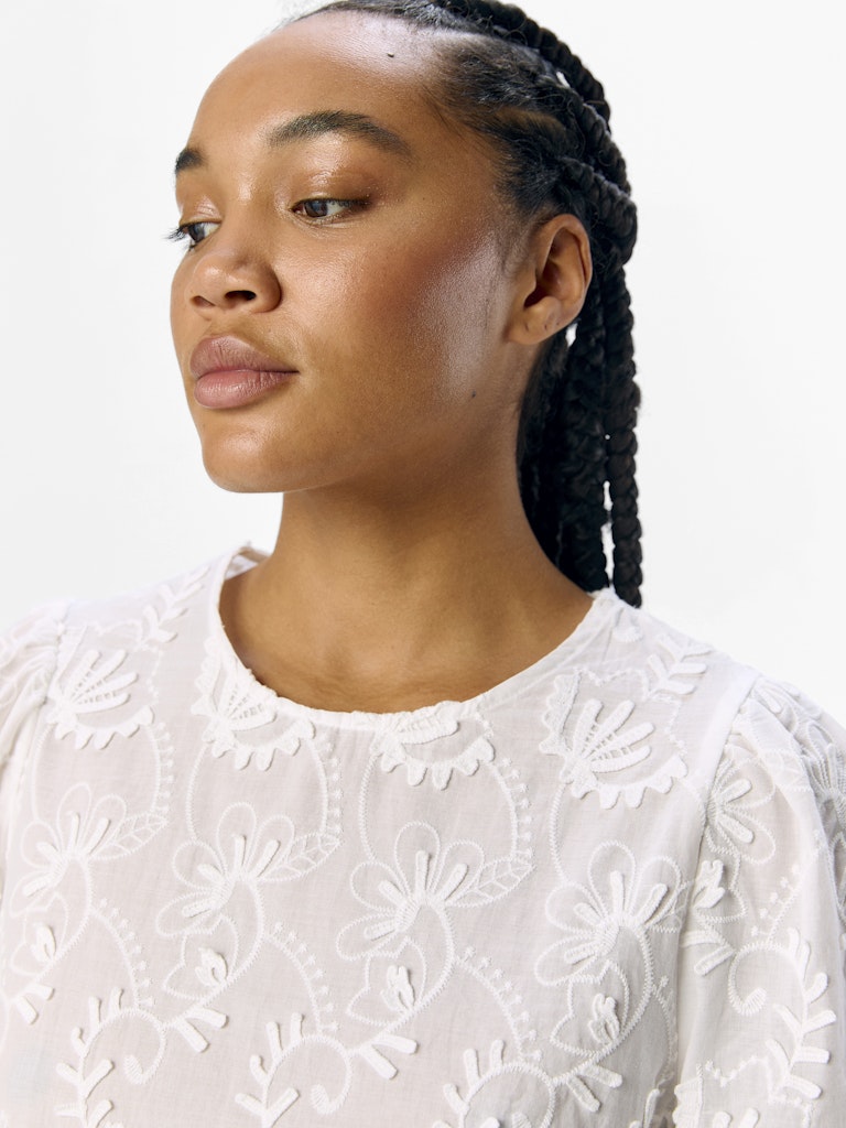 OBJMYA RE L/S TOP - Cloud Dancer