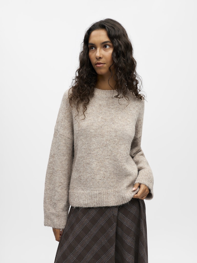 OBJSAGGIA LS LO PULLOVER - Humus
