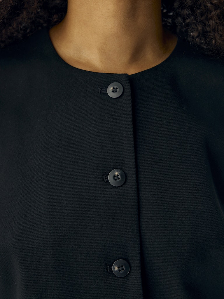 OBJLISA RE WAISTCOAT - Black