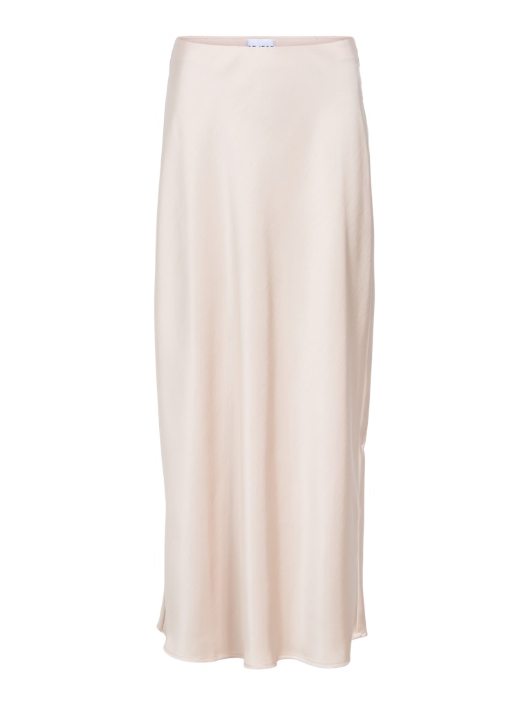 OBJCHILLI MW LONG SKIRT - Silver Gray
