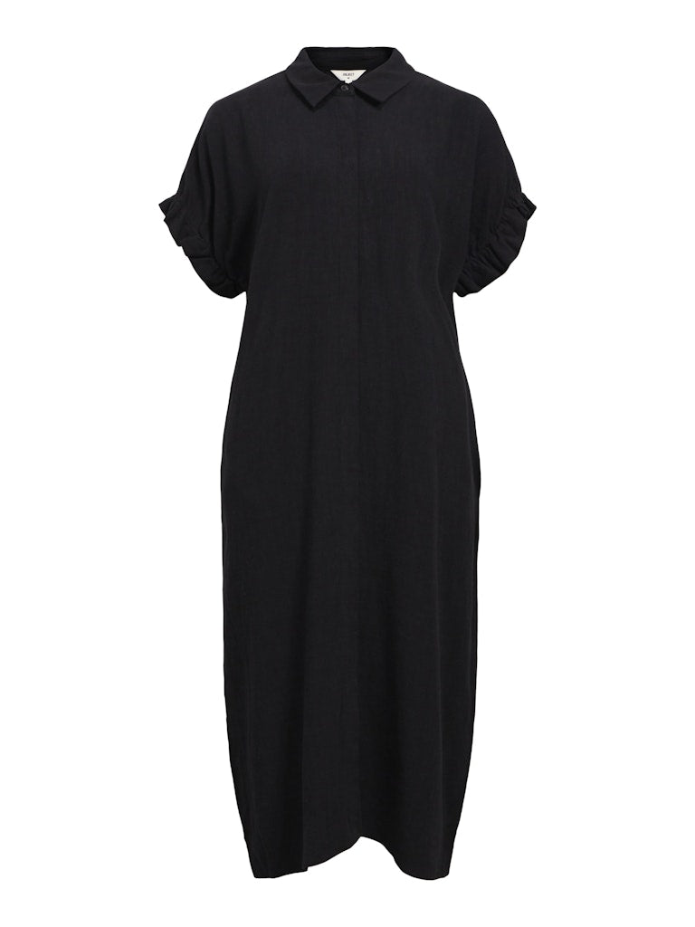 OBJSANNE TIANA S/S DRESS - Black