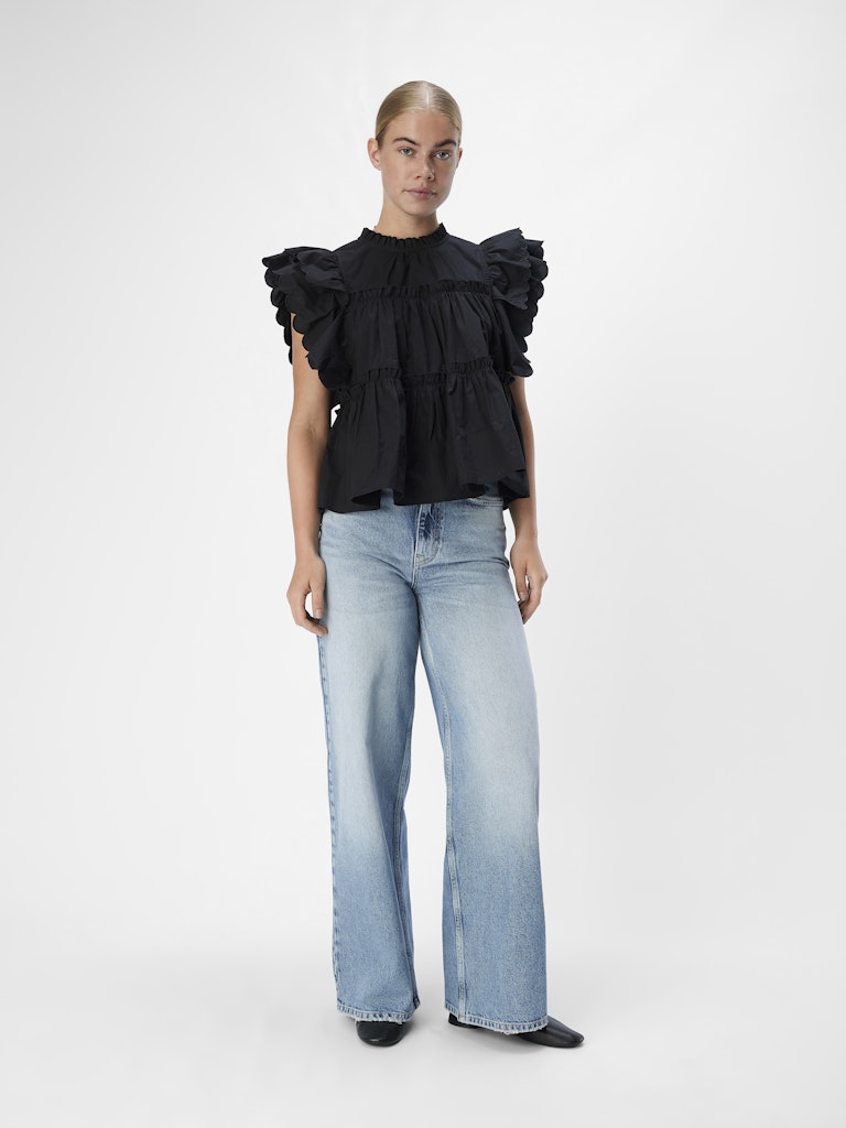 OBJHOPE S/L TOP - Black