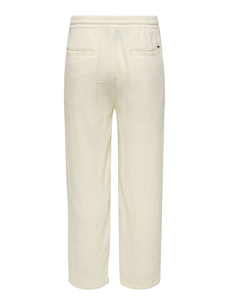 ONSSINUS 0158 LOOSE PANT - Egret