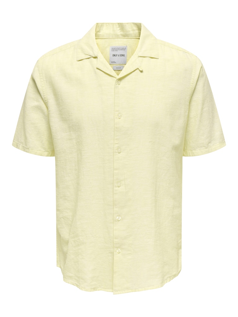 ONSCAIDEN LIFE SS SOLID RESORT LINEN - Flan