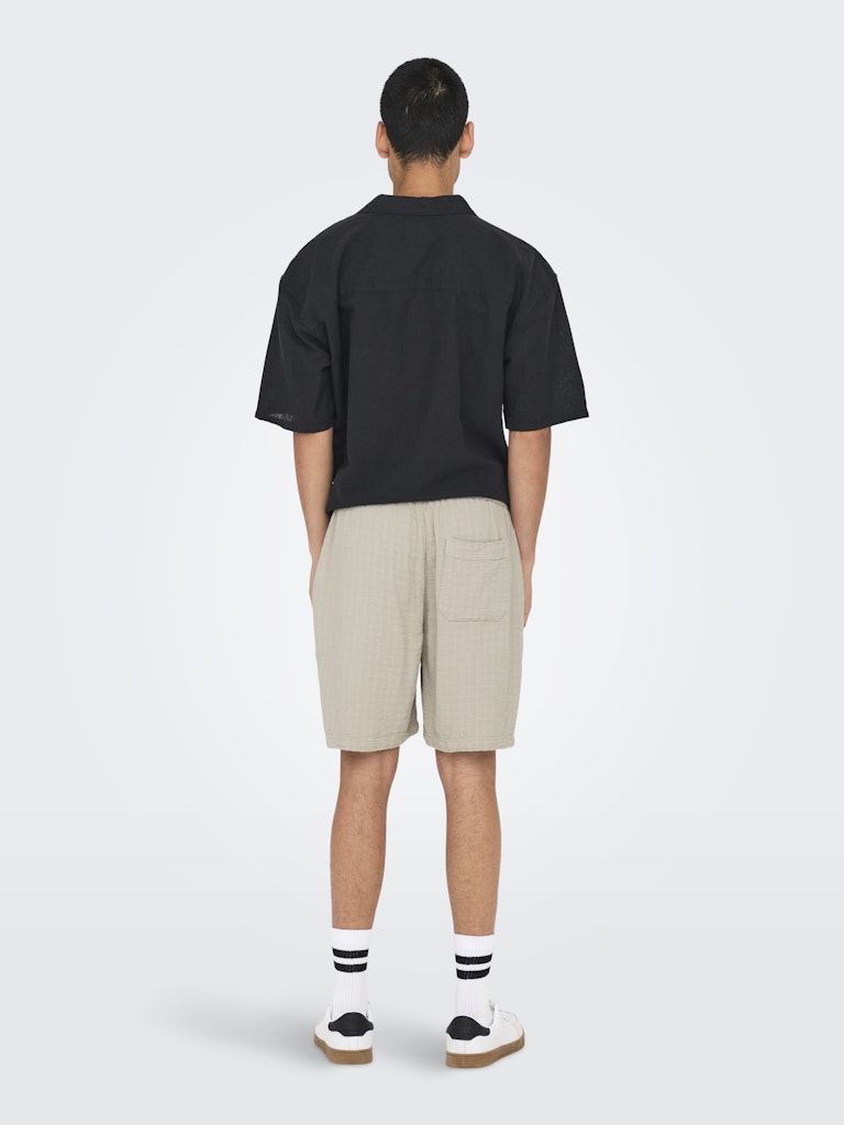 ONSTEL LATHAM 0257 SHORTS - Silver Lining
