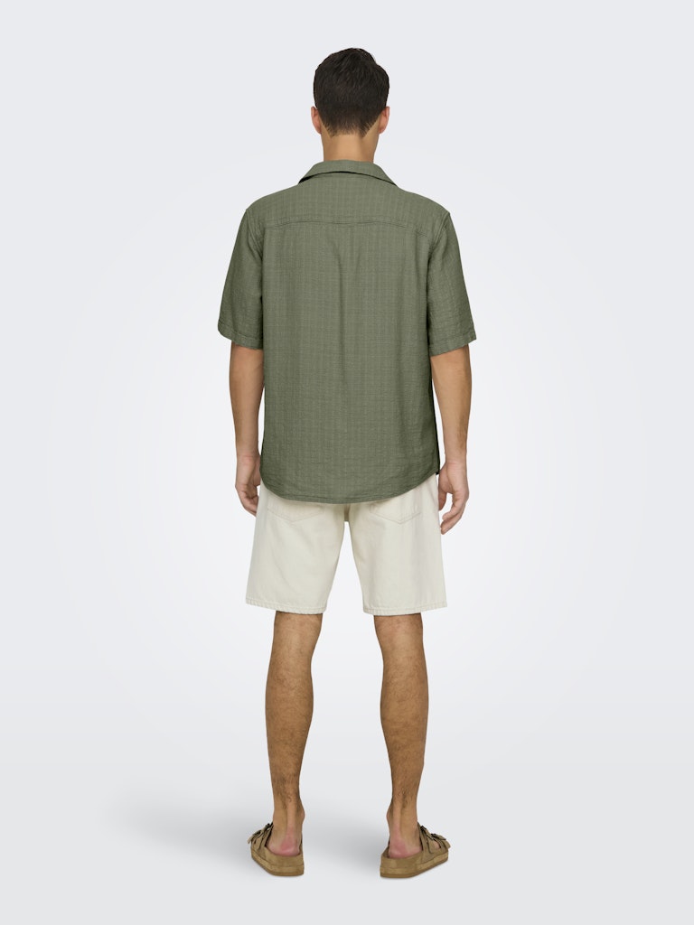 ONSLATHAM REG RESORT LIN STRUC 0257 - Dusty Olive