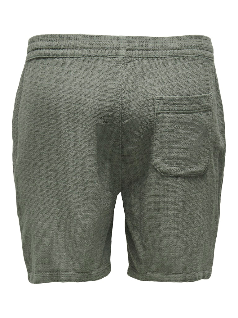 ONSTEL LATHAM 0257 SHORTS - Dusty Olive