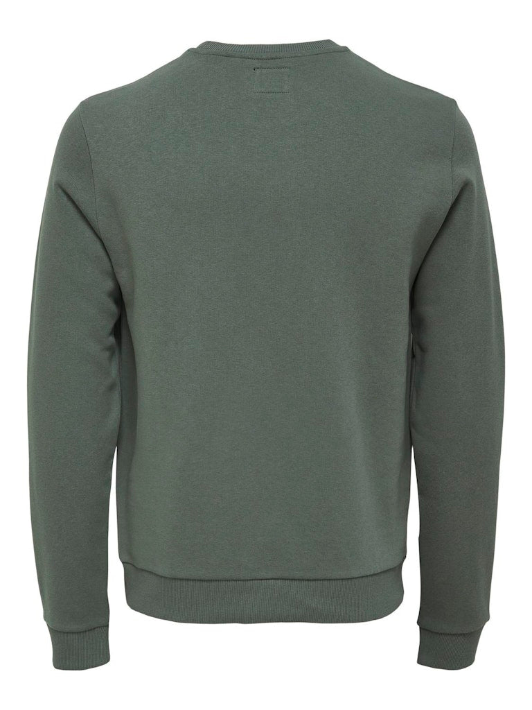 ONSCERES CREW NECK - Castor Gray