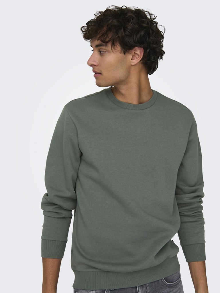 ONSCERES CREW NECK - Castor Gray