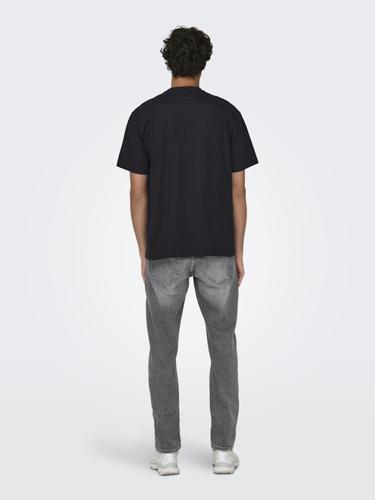 ONSFRED LIFE RLX SS TEE - Black