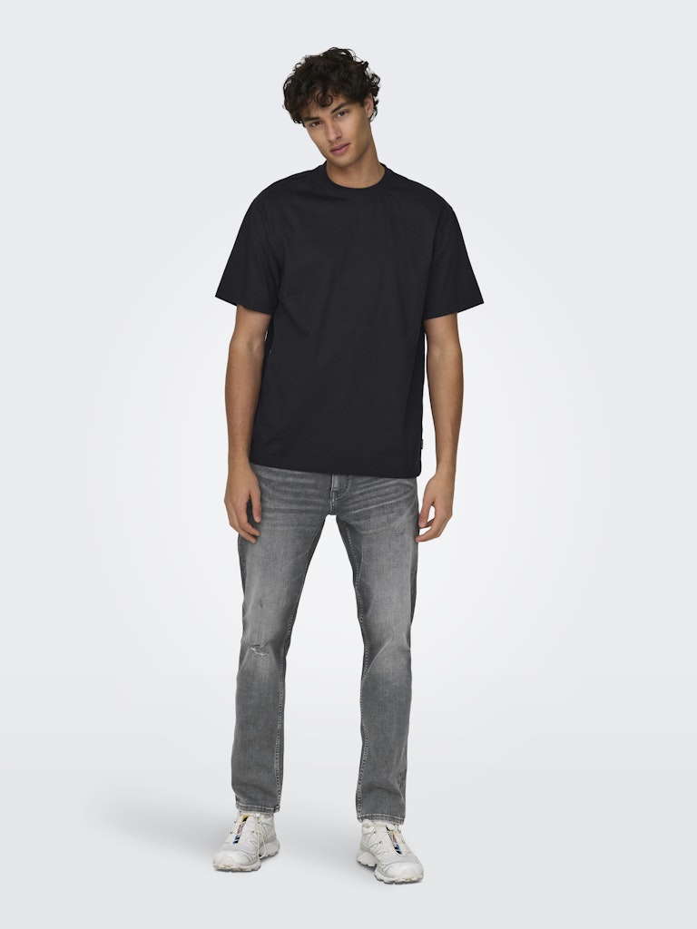 ONSFRED LIFE RLX SS TEE - Black
