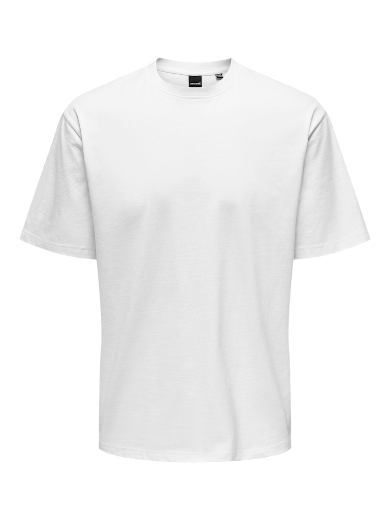 ONSFRED LIFE RLX SS TEE - Bright White