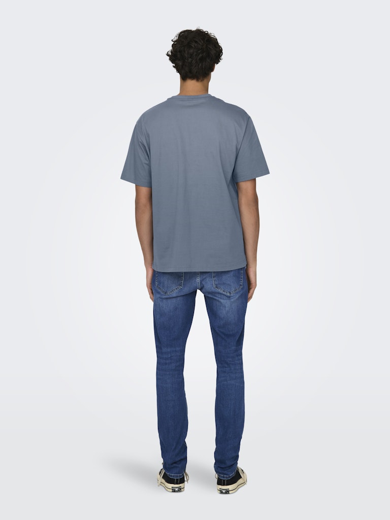 ONSFRED LIFE RLX SS TEE - Flint Stone