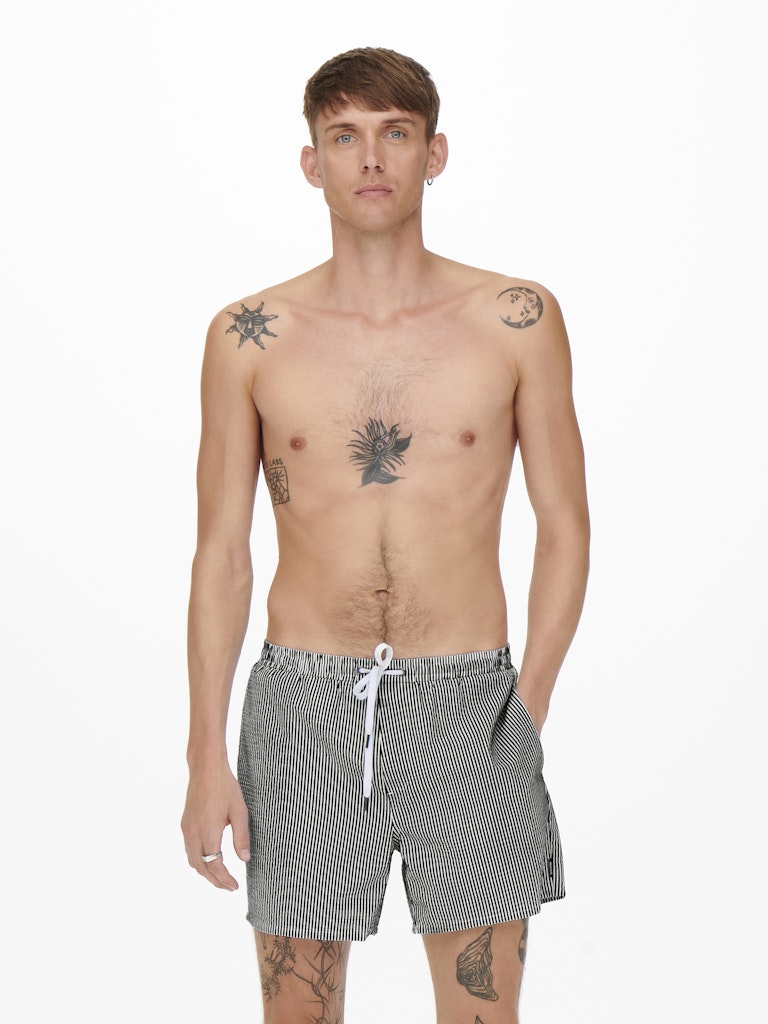 ONSTED STRIPE SEERSUCKER SWIM - Kambaba