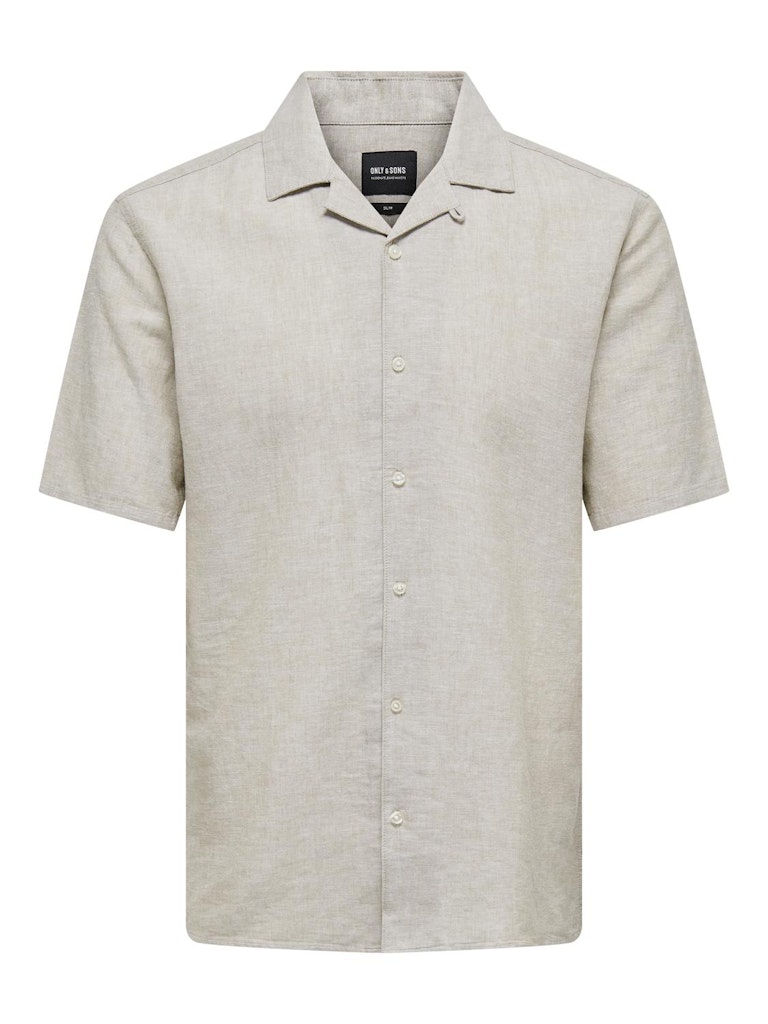 ONSCAIDEN LIFE SS SOLID RESORT LINEN - Chinchilla