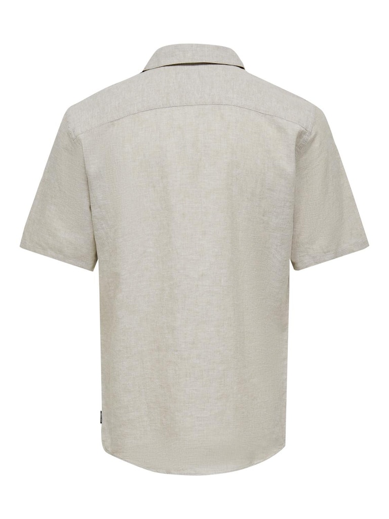 ONSCAIDEN LIFE SS SOLID RESORT LINEN - Chinchilla