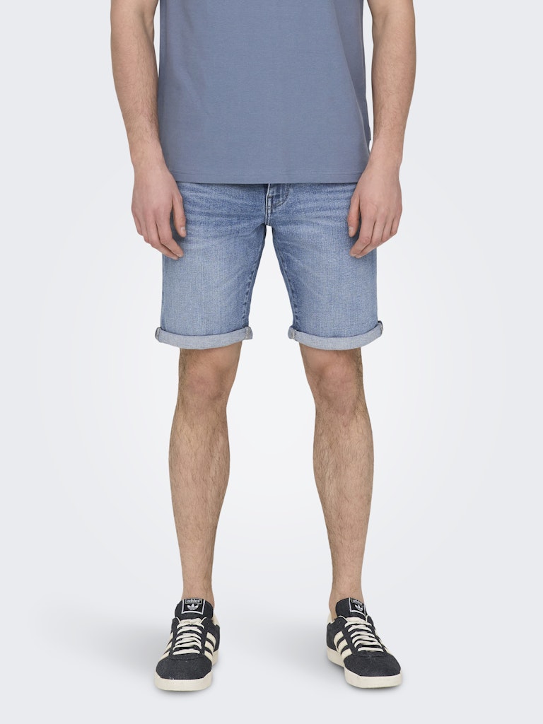 ONSPLY MBD 8772 TAI DNM SHORTS - Medium Blue Denim