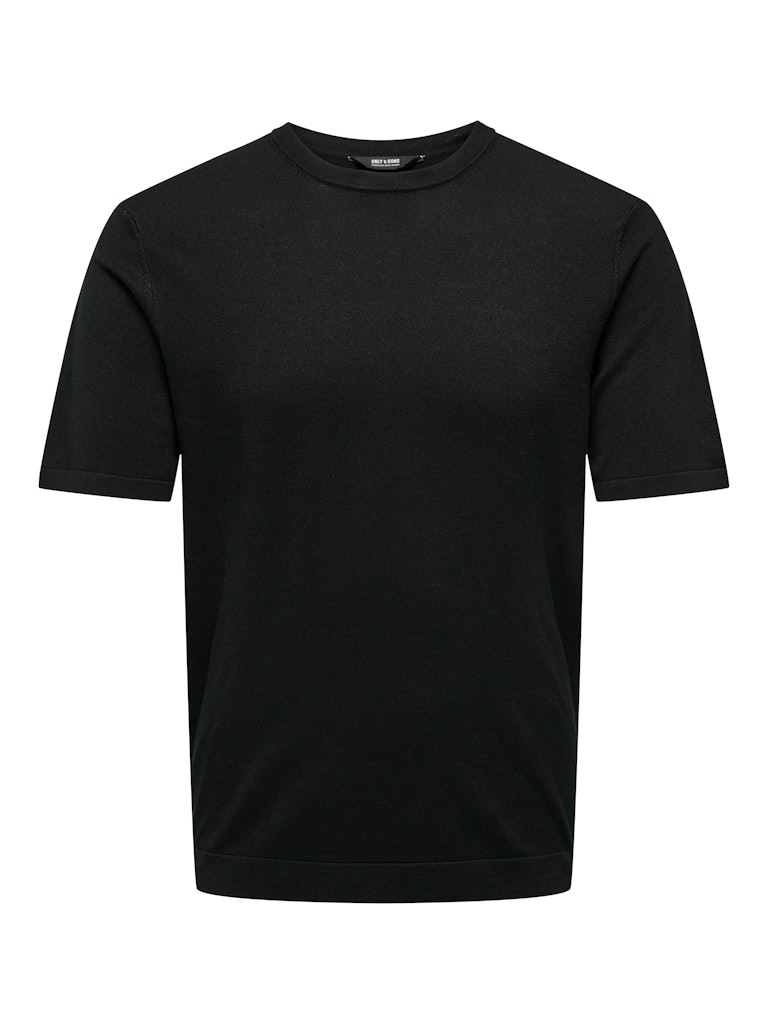 ONSWYLER LIFE REG 14 SS KNIT - Black