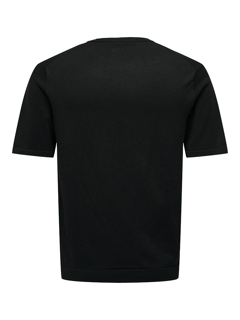 ONSWYLER LIFE REG 14 SS KNIT - Black