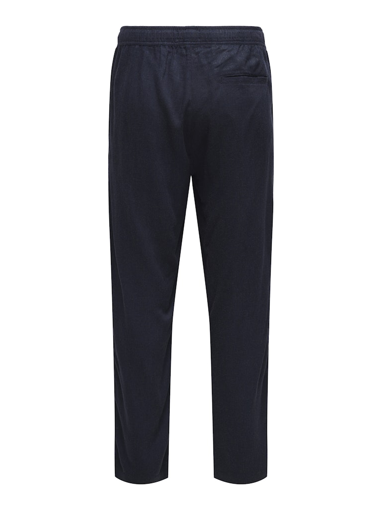 ONSSINUS LOOSE VISC LIN 0075 PANT - Dark Navy