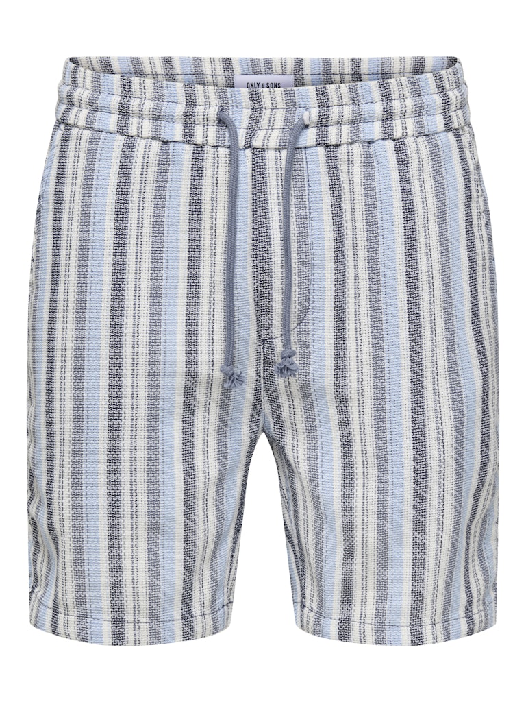 ONSTREV LIFE REG STRUC STRIPE SHORTS - Vintage Indigo