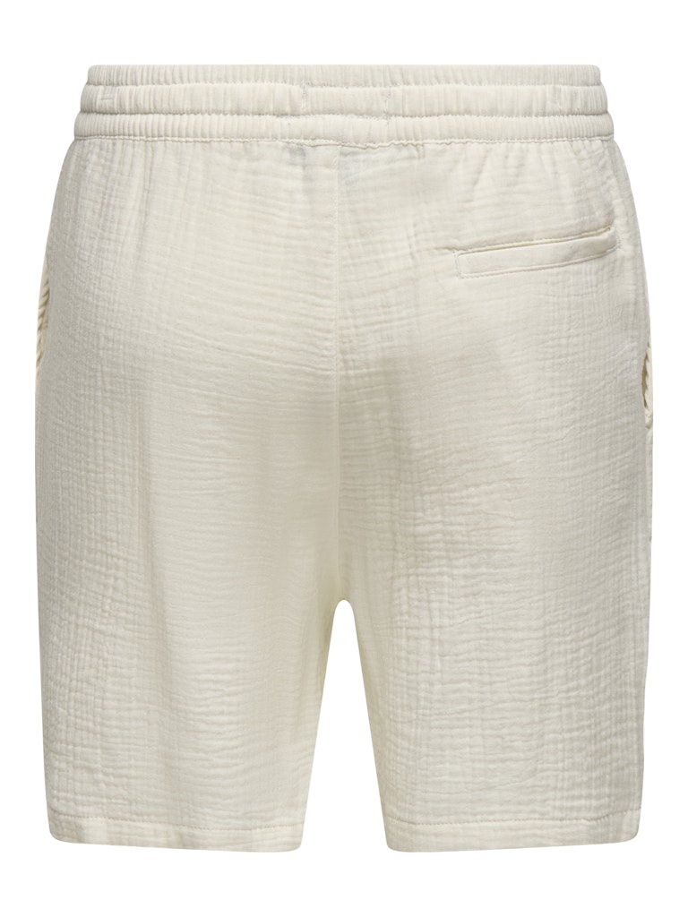 ONSTEL-PAS 0158 SHORTS - Egret