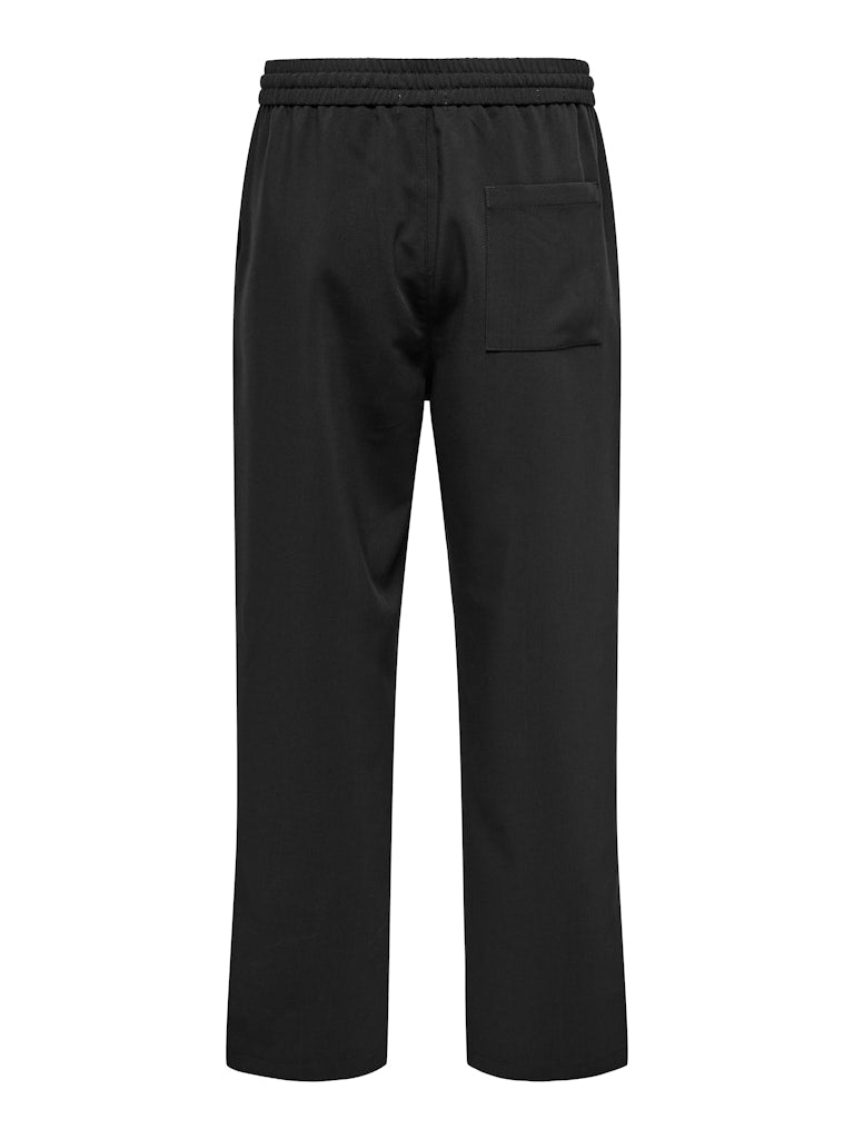 ONSWILL 0292 LOOSE STRING PANT -Black