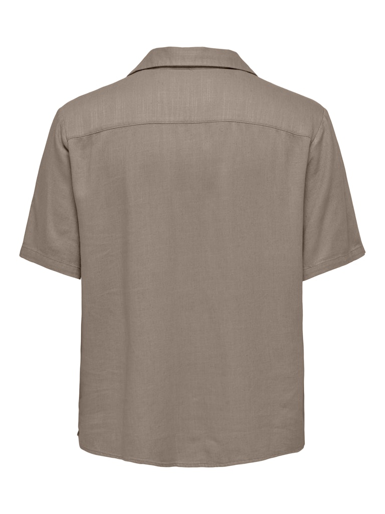 ONSKARI RESORT SS SHIRT VISC LIN 0075 - Fossil