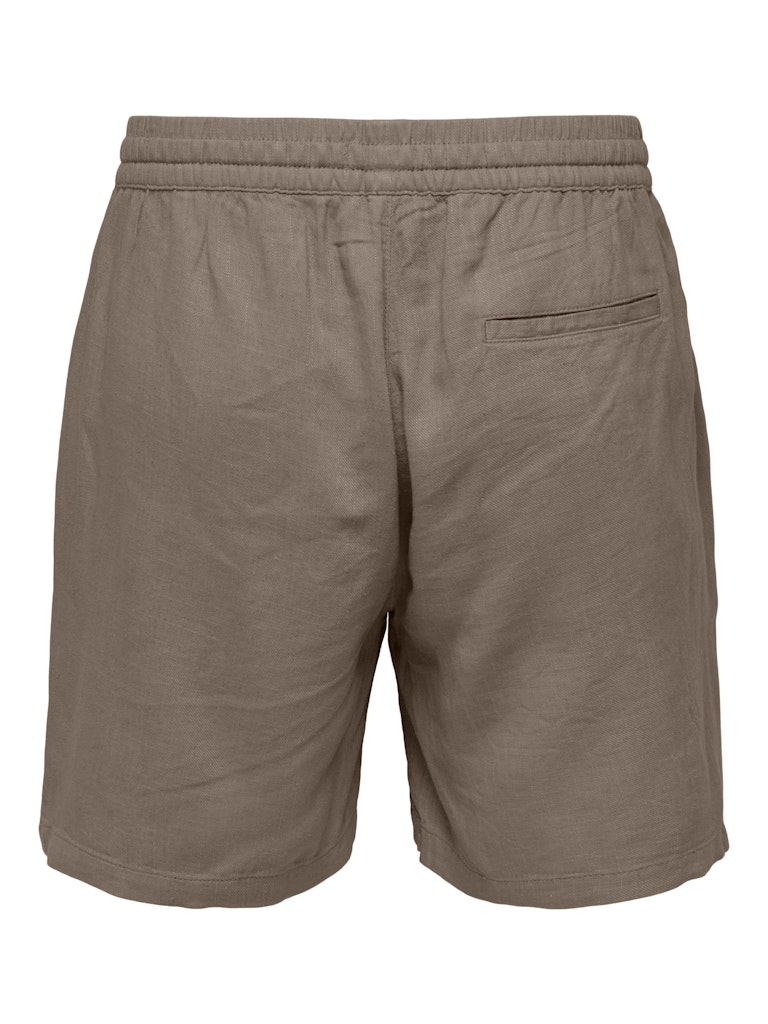 ONSTEL VISC LIN SHORTS 0075 - Fossil