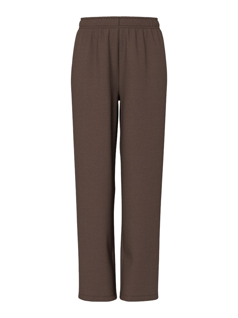 PCCHILLI HW STRAIGHT SWEAT PANTS - Hot Fudge