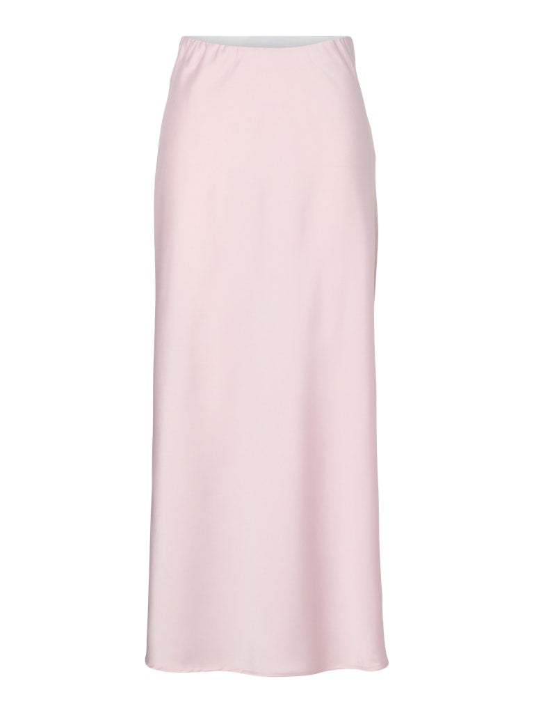 PCMARI HW LONG SKIRT - Pink Tulle