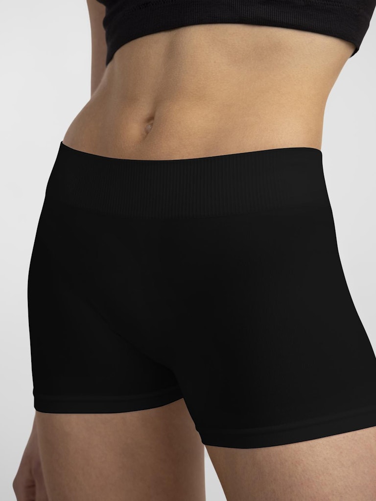 PCLONDON MINI SHORTS - Black