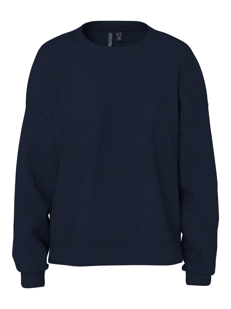 PCCHILLI LS LOOSE SWEAT - Sky Captain