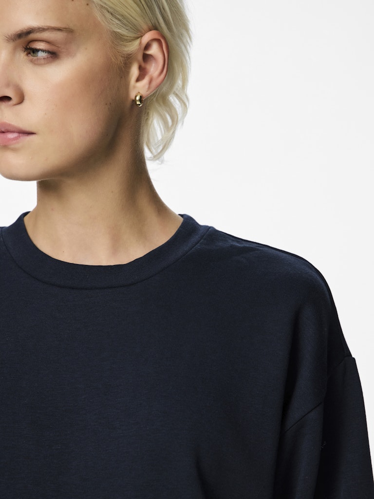 PCCHILLI LS LOOSE SWEAT - Sky Captain