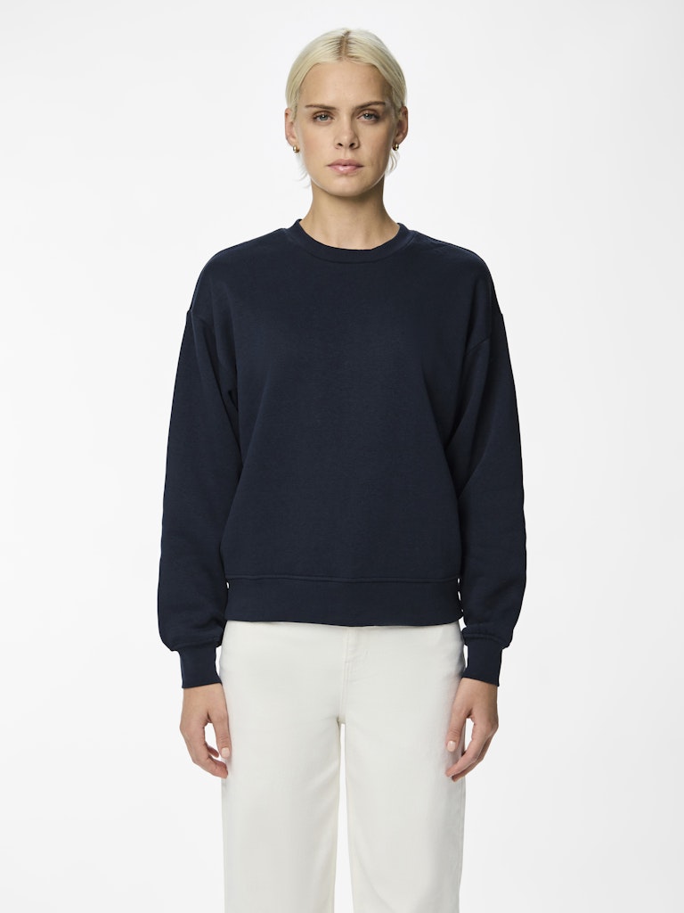 PCCHILLI LS LOOSE SWEAT - Sky Captain