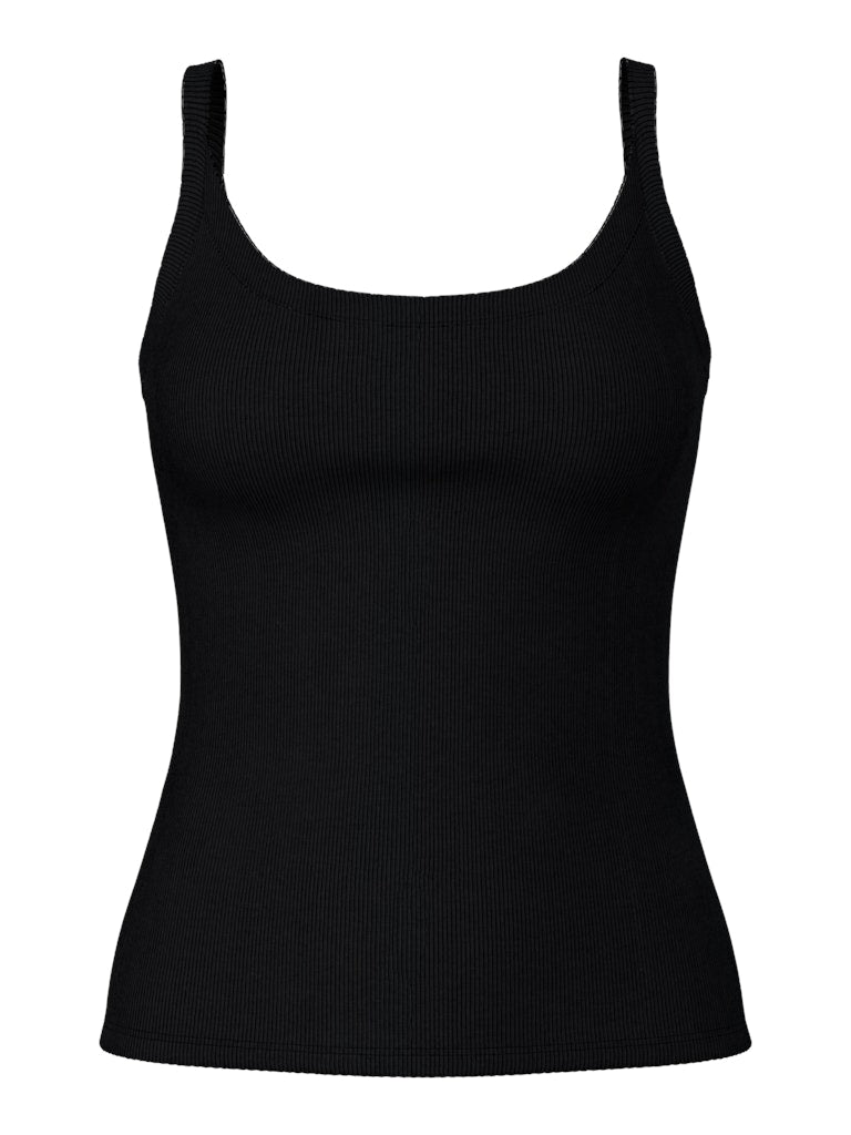 PCMAY STRAP TOP - Black