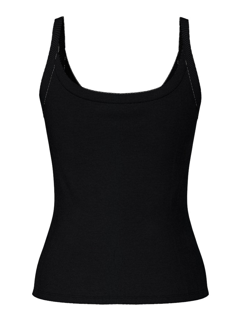 PCMAY STRAP TOP - Black