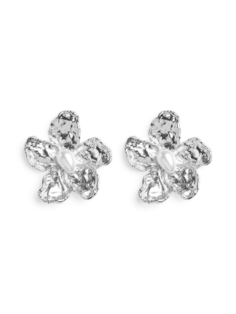 PCSANDRA EARRINGS - Silver