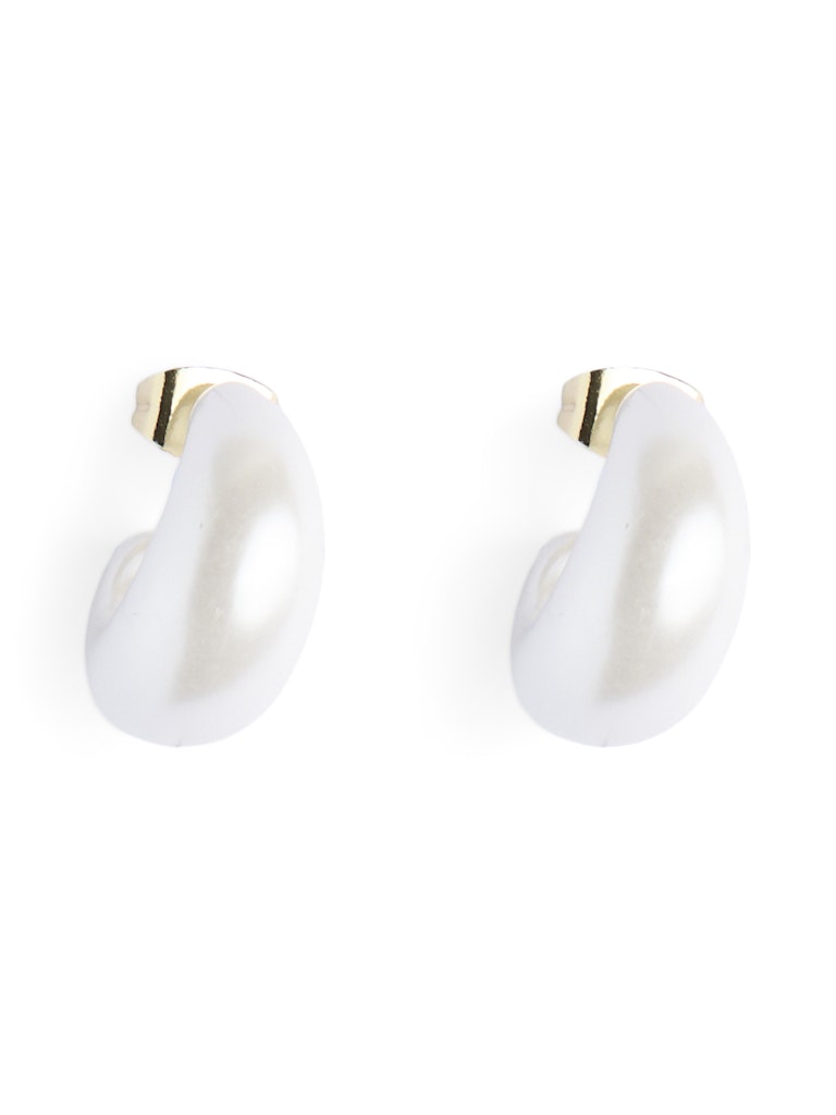 PCLINA EARRINGS - Cloud Dancer