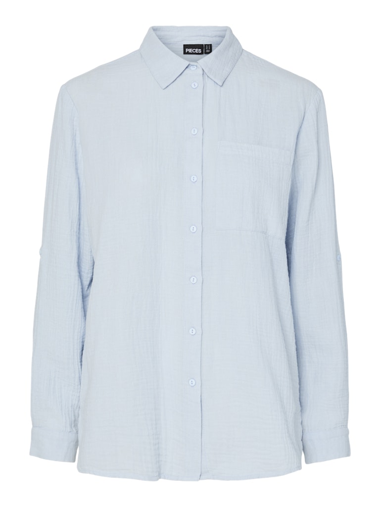 PCSASTINA LS SHIRT - Cashmere Blue