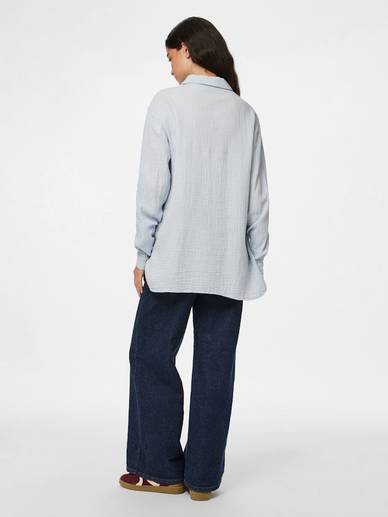 PCSASTINA LS SHIRT - Cashmere Blue