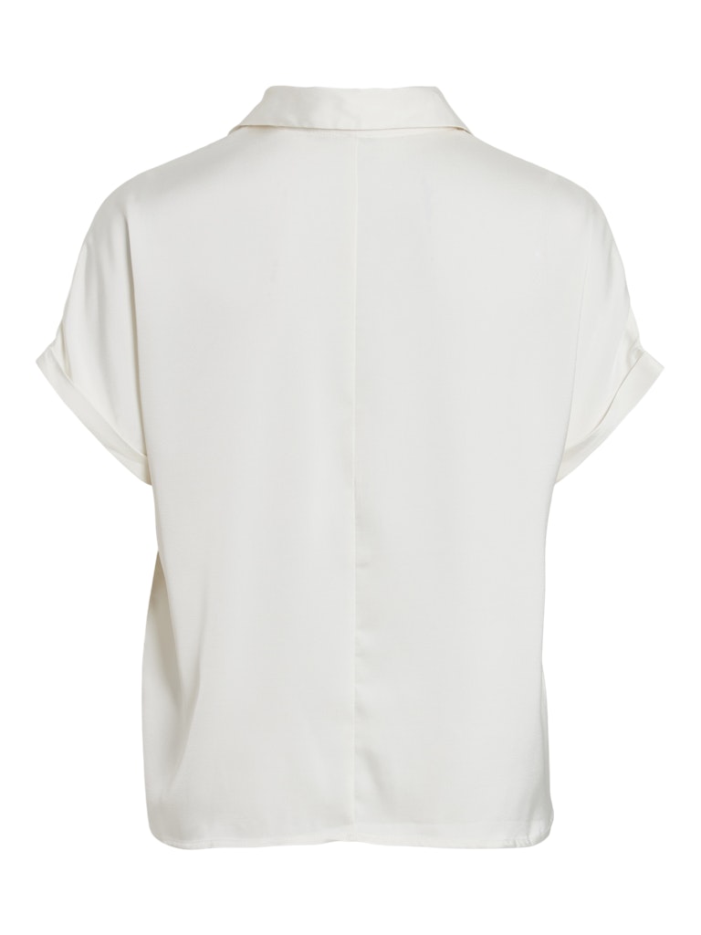 VIENNA RAVENNA S/S TOP - Cloud Dancer