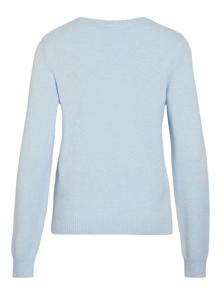 VIRIL O-NECK L/S KNIT TOP - Nantucket Breeze