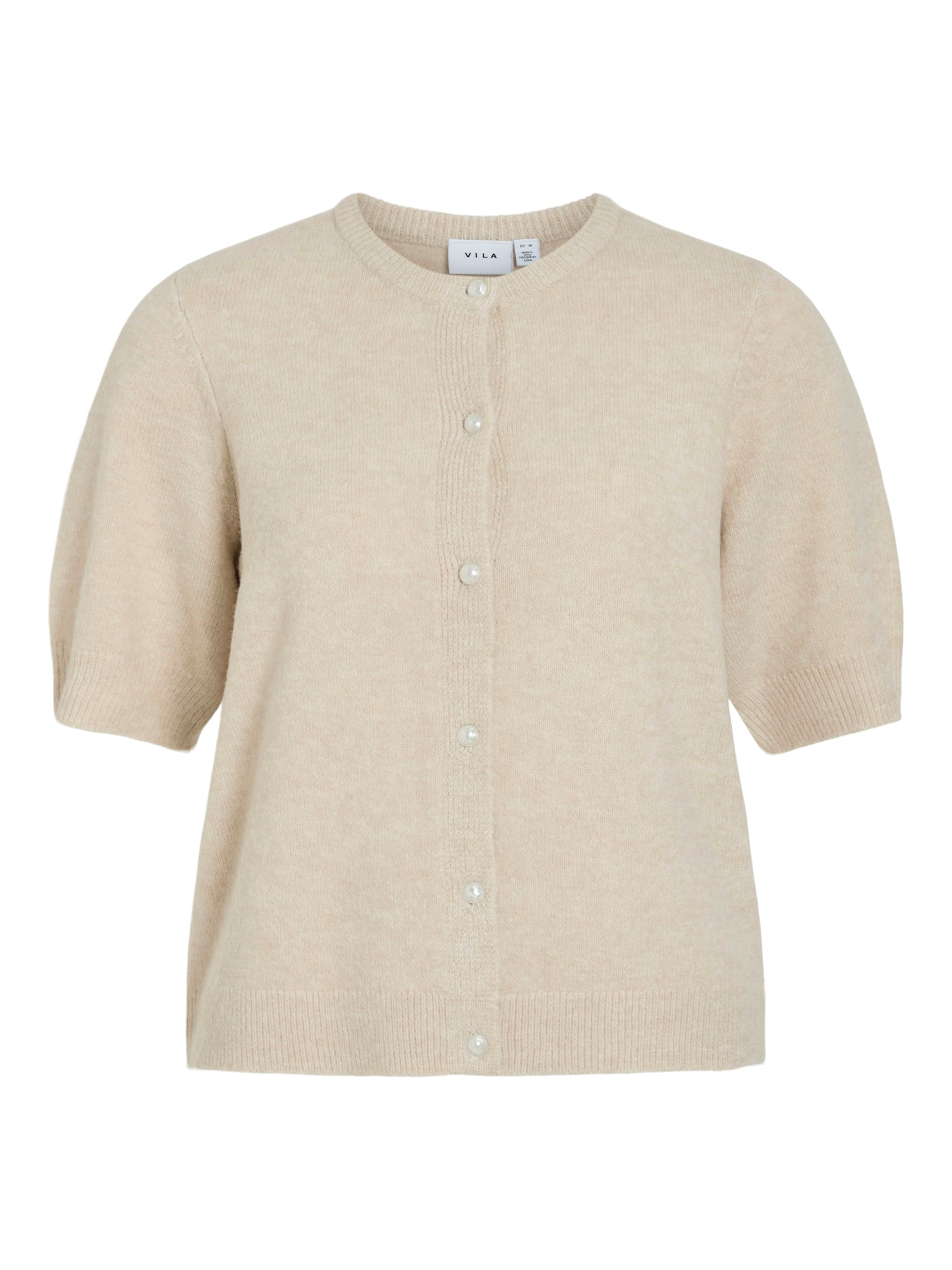 VISEBORA 2/4 KNIT CARDIGAN - Feather Gray