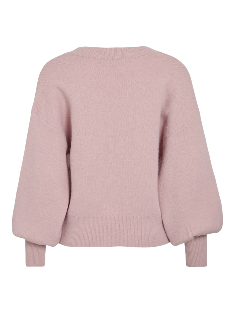 VIRAIDA L/S ROSE CARDIGAN - Pink Nectar